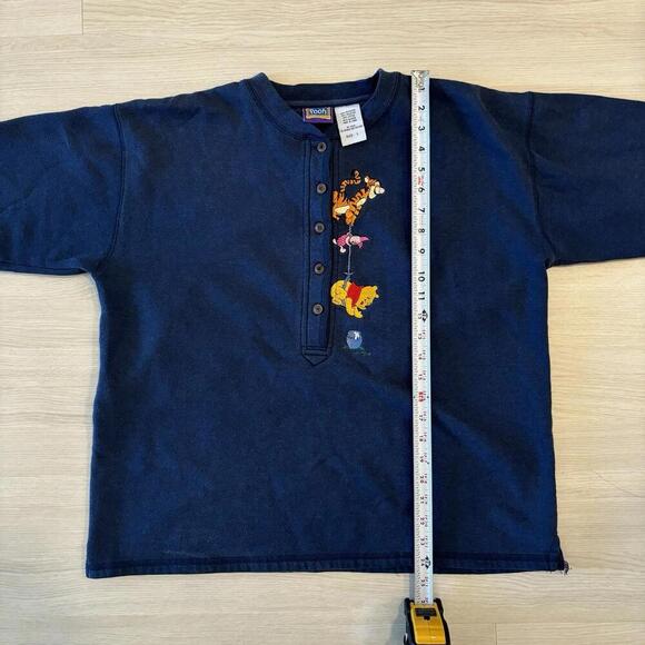 Vintage 90s Y2K Disney Winnie The Pooh Sweatshirt Embroidered Size L Tigger Pooh - Picture 5 of 7